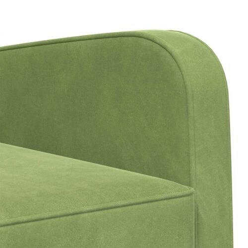 Fotelja Svijetlo zelena Baršun - Svijetlo zelena Cijena