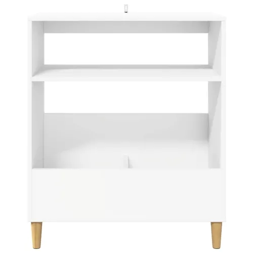 Stalak za gramofon Bijela 71 x 39,5 x 83 cm Konstruirano drvo - Bijela Cijena