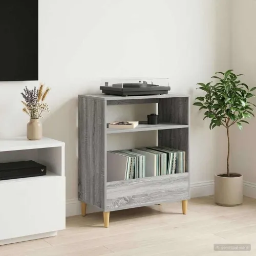 Stalak za gramofon Siva Sonoma 71 x 39,5 x 83 cm - Siva Sonoma Cijena