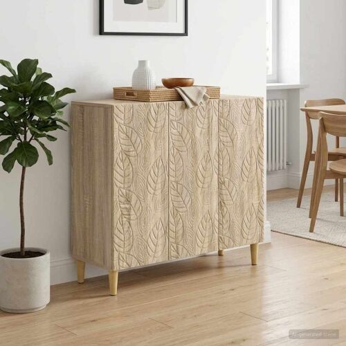 Kreveta Hrast sonoma 89 x 34,5 x 80 cm Konstruirano drvo - Hrast sonoma Cijena