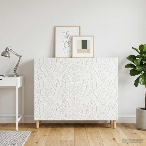 Kreveta Bijela visokog sjaja 89 x 34,5 x 80 cm - Bijela visokog sjaja Cijena
