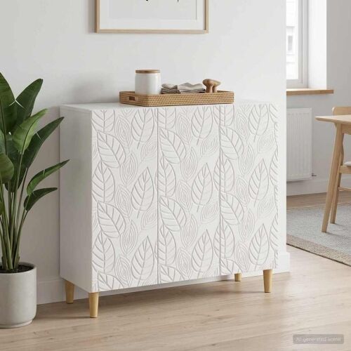 Kreveta Bijela visokog sjaja 89 x 34,5 x 80 cm - Bijela visokog sjaja Cijena
