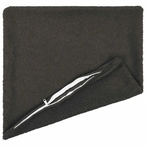 Presvlaka za jastuk 6 pcs HEERLEN Tamnosiva 30 x 30 cm Bouclé - Tamnosiva 30 x 30 cm 6 Cijena