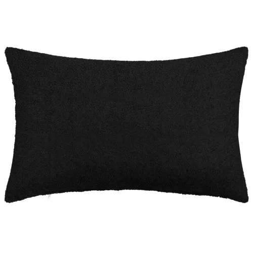 Presvlaka za jastuk 6 pcs HEERLEN Crna 30 x 50 cm Bouclé - Crna 30 x 50 cm 6 Cijena