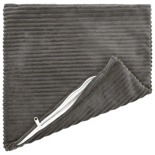 Presvlaka za jastuk 6 pcs HEERLEN Tamnosiva 35 x 35 cm Kord - Tamnosiva 35 x 35 cm 6 Cijena
