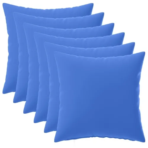Presvlaka za jastuk 6 pcs HEERLEN Kraljevsko plava 35 x 35 cm - Kraljevski plava 35 x 35 cm 6 Cijena