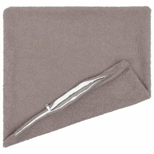Presvlaka za jastuk 6 pcs HEERLEN Svjetlosiva 40 x 40 cm Bouclé - Svjetlosiva 40 x 40 cm 6 Cijena