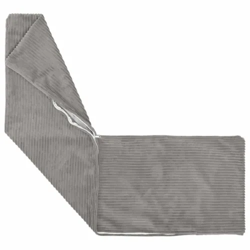 Presvlaka za jastuk 2 pcs HEERLEN Svjetlosiva 40 x 145 cm Kord - Svjetlosiva 40 x 145 cm 2 Cijena