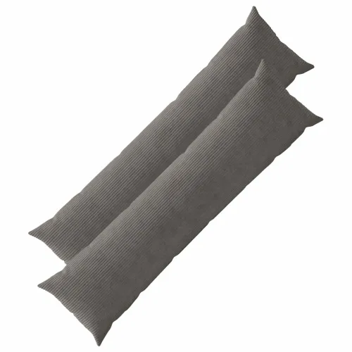Presvlaka za jastuk 2 pcs HEERLEN Tamnosiva 40 x 145 cm Kord - Tamnosiva 40 x 145 cm 2 Cijena