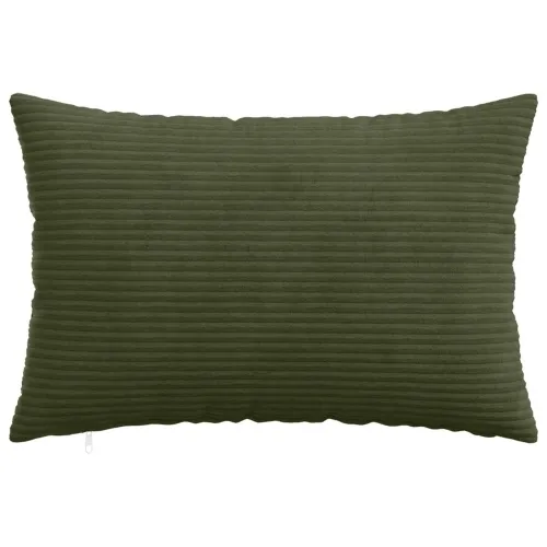 Presvlaka za jastuk 6 pcs HEERLEN Zelena 40 x 60 cm Kord - Zelena 40 x 60 cm 6 Cijena