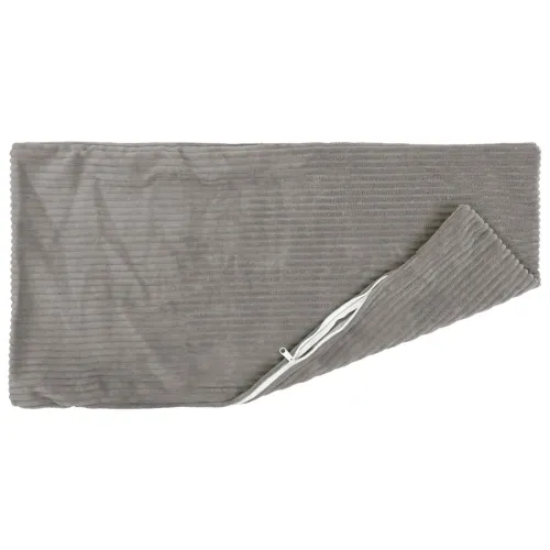 Presvlaka za jastuk 6 pcs HEERLEN Svjetlosiva 40 x 70 cm Kord - Svjetlosiva 40 x 70 cm 6 Cijena