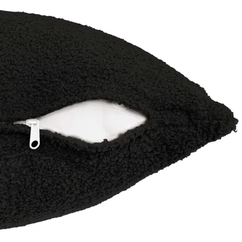 Presvlaka za jastuk 6 pcs HEERLEN Crna 40 x 70 cm Bouclé - Crna 40 x 70 cm 6 Cijena