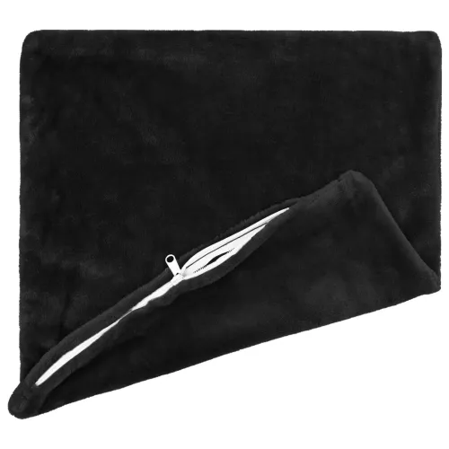 Presvlaka za jastuk 2 pcs HEERLEN Crna 45 x 45 cm Flanel - Crna 45 x 45 cm 2 Cijena