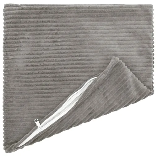 Presvlaka za jastuk 6 pcs HEERLEN Svjetlosiva 50 x 50 cm Kord - Svjetlosiva 50 x 50 cm 6 Cijena