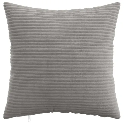 Presvlaka za jastuk 6 pcs HEERLEN Svjetlosiva 50 x 50 cm Kord - Svjetlosiva 50 x 50 cm 6 Cijena