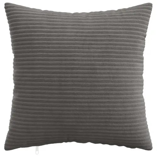 Presvlaka za jastuk 2 pcs HEERLEN Tamnosiva 50 x 50 cm Kord - Tamnosiva 50 x 50 cm 2 Cijena