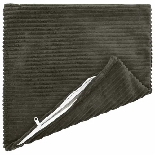 Presvlaka za jastuk 6 pcs HEERLEN Antracit 50 x 50 cm Kord - Antracit 50 x 50 cm 6 Cijena
