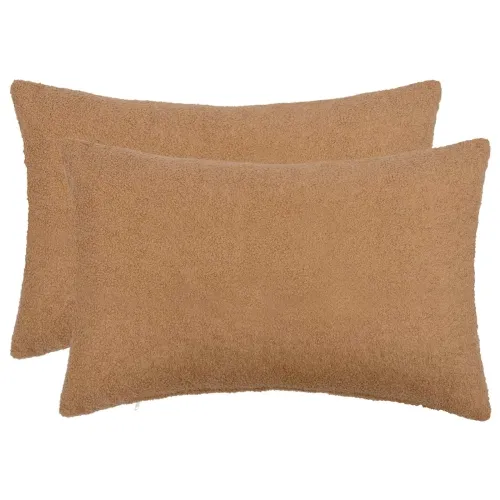 Presvlaka za jastuk 2 pcs HEERLEN Bež 50 x 75 cm Bouclé - Bež 50 x 75 cm 2 Cijena