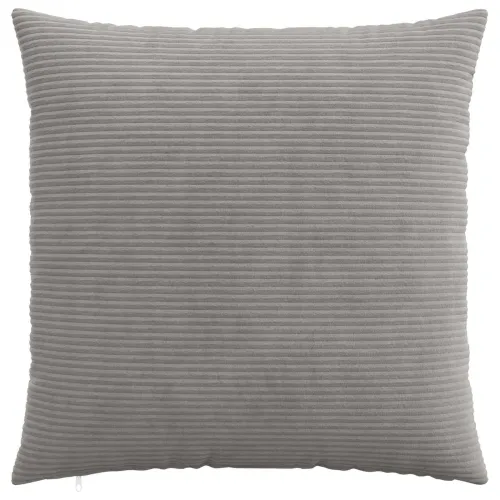 Presvlaka za jastuk 2 pcs HEERLEN Svjetlosiva 55 x 55 cm Kord - Svjetlosiva 55 x 55 cm 2 Cijena