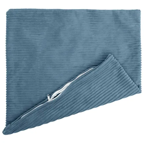 Presvlaka za jastuk 2 pcs HEERLEN Plava 65 x 65 cm Kord - Plava 65 x 65 cm 2 Cijena