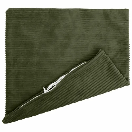 Presvlaka za jastuk 6 pcs HEERLEN Zelena 65 x 65 cm Kord - Zelena 65 x 65 cm 6 Cijena