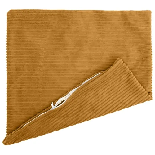 Presvlaka za jastuk 6 pcs HEERLEN Žuta 80 x 80 cm Kord - Žuta 80 x 80 cm 6 Cijena