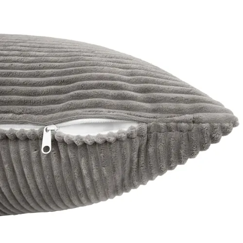 Presvlaka za jastuk 2 pcs ALMELO Svjetlosiva 30 x 30 cm Kord - Svjetlosiva 30 x 30 cm 2 Cijena