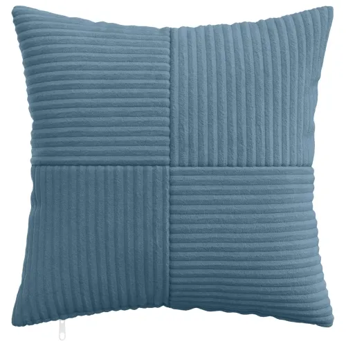 Presvlaka za jastuk 6 pcs ALMELO Plava 35 x 35 cm Kord - Plava 35 x 35 cm 6 Cijena