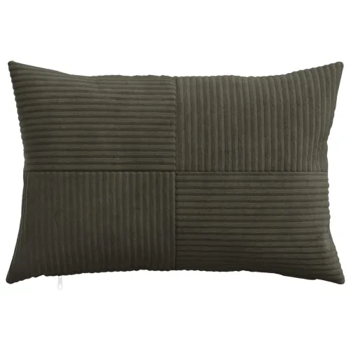 Presvlaka za jastuk 6 pcs ALMELO Antracit 40 x 60 cm Kord - Antracit 40 x 60 cm 6 Cijena