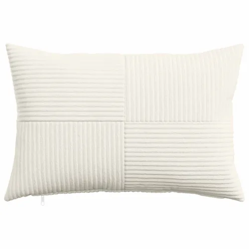 Presvlaka za jastuk 2 pcs ALMELO Krem 50 x 70 cm Kord - Krem 50 x 70 cm 2 Cijena