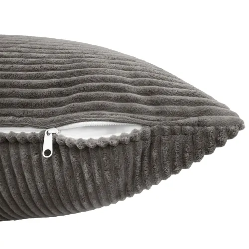Presvlaka za jastuk 6 pcs ALMELO Tamnosiva 70 x 70 cm Kord - Tamnosiva 70 x 70 cm 6 Cijena