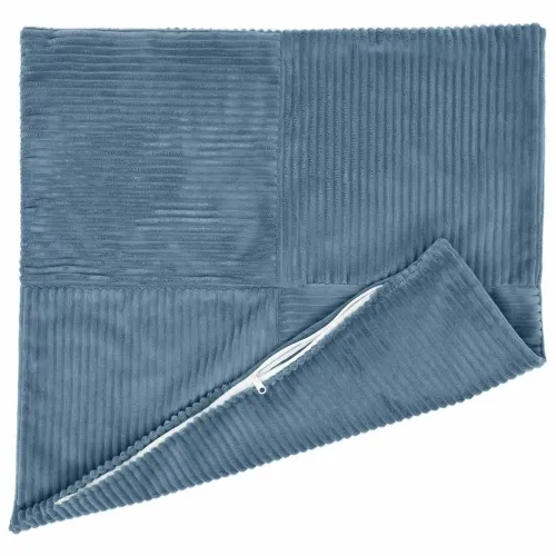 Presvlaka za jastuk 2 pcs ALMELO Plava 80 x 80 cm Kord - Plava 80 x 80 cm 2 Cijena