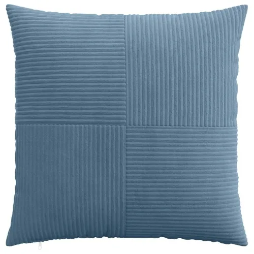 Presvlaka za jastuk 6 pcs ALMELO Plava 80 x 80 cm Kord - Plava 80 x 80 cm 6 Cijena