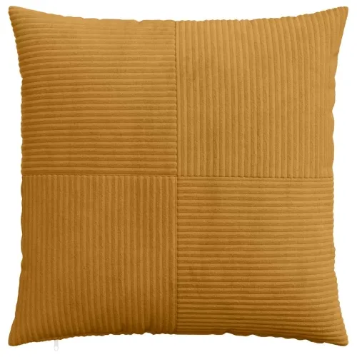 Presvlaka za jastuk 2 pcs ALMELO Žuta 80 x 80 cm Kord - Žuta 80 x 80 cm 2 Cijena