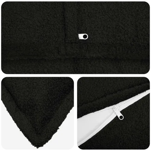 Presvlaka za jastuk HOUTEN Crna 40 x 145 cm Bouclé - Crna 40 x 145 cm 1 Cijena