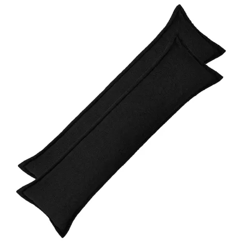 Presvlaka za jastuk 2 pcs HOUTEN Crna 40 x 145 cm Bouclé - Crna 40 x 145 cm 2 Cijena