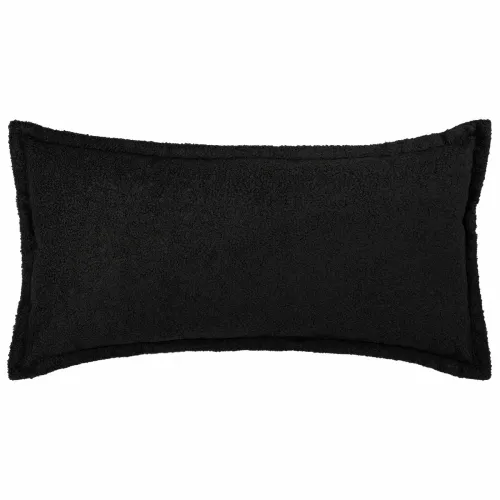 Presvlaka za jastuk 2 pcs HOUTEN Crna 40 x 70 cm Bouclé - Crna 40 x 70 cm 2 Cijena
