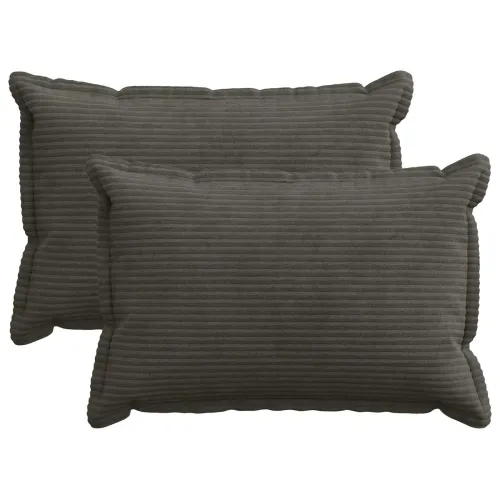 Presvlaka za jastuk 2 kom. HOUTEN Antracit 50 x 75 cm Kord - Antracit 50 x 75 cm 2 Cijena
