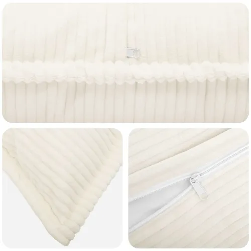 Presvlaka za jastuk 2 kom. HOUTEN Krem 55 x 55 cm Kord - Krem 55 x 55 cm 2 Cijena