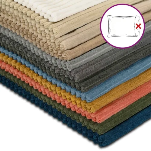 Presvlaka za jastuk 2 kom. HOUTEN Sivosmeđa 70 x 70 cm Kord - Sivosmeđa 70 x 70 cm 2 Cijena