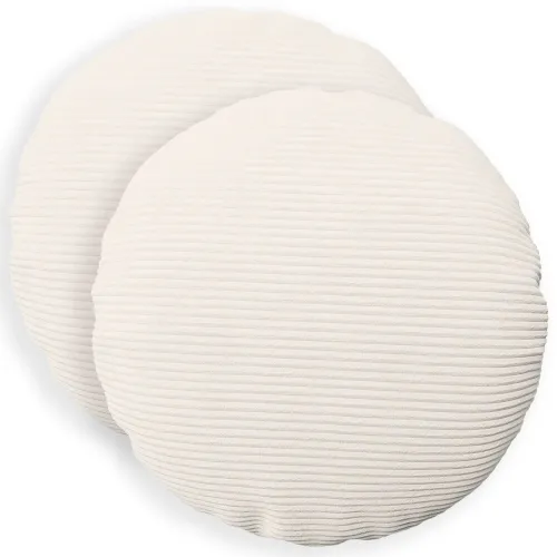 Presvlaka za jastuk 2 pcs HEERLEN Krem Ø 40 cm Kord - Krem Ø 40 cm 2 Cijena