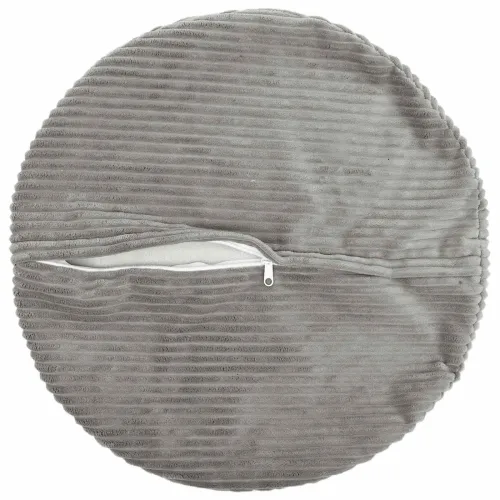 Presvlaka za jastuk 2 pcs HEERLEN Svjetlosiva Ø 60 cm Kord - Svjetlosiva Ø 60 cm 2 Cijena