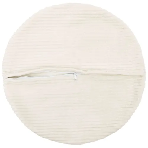 Presvlaka za jastuk 6 pcs HEERLEN Krem Ø 60 cm Kord - Krem Ø 60 cm 6 Cijena