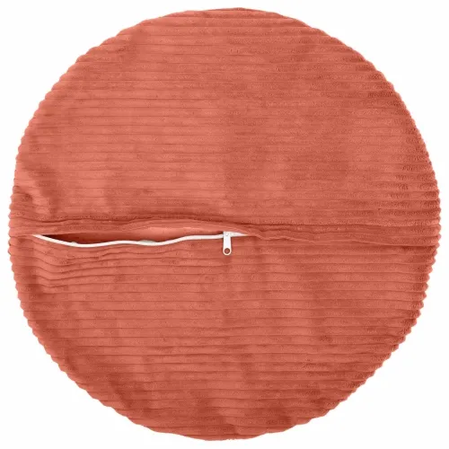 Presvlaka za jastuk 2 pcs HEERLEN Crvena narančasta Ø 60 cm - Crvena narančasta Ø 60 cm 2 Cijena