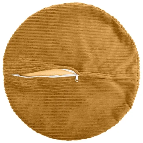 Presvlaka za jastuk 2 pcs HEERLEN Žuta Ø 60 cm Kord - Žuta Ø 60 cm 2 Cijena