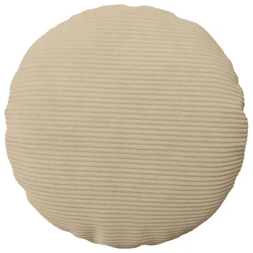 Presvlaka za jastuk 2 pcs HEERLEN Sivosmeđa Ø 60 cm Kord - Sivosmeđa Ø 60 cm 2 Cijena