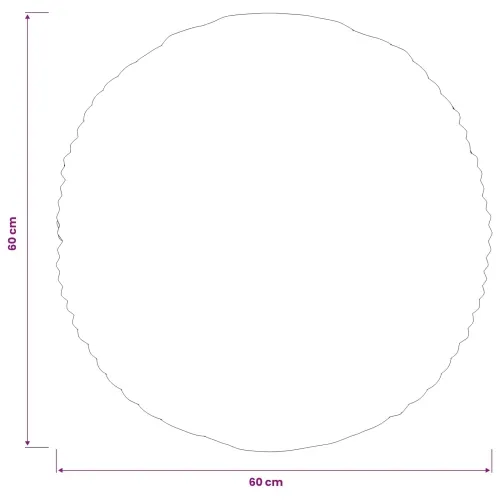 Presvlaka za jastuk 2 pcs HEERLEN Sivosmeđa Ø 60 cm Kord - Sivosmeđa Ø 60 cm 2 Cijena