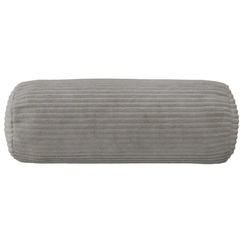 Presvlaka za jastuk 2 pcs HEERLEN Svjetlosiva Ø 15 x 40 cm Kord - Svjetlosiva Ø 15 x 40 cm 2 Cijena