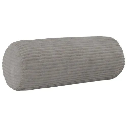 Presvlaka za jastuk 6 pcs HEERLEN Svjetlosiva Ø 15 x 40 cm Kord - Svjetlosiva Ø 15 x 40 cm 6 Cijena