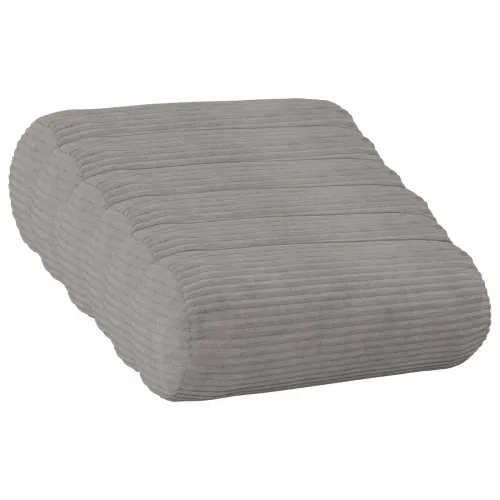 Presvlaka za jastuk 6 pcs HEERLEN Svjetlosiva Ø 15 x 40 cm Kord - Svjetlosiva Ø 15 x 40 cm 6 Cijena